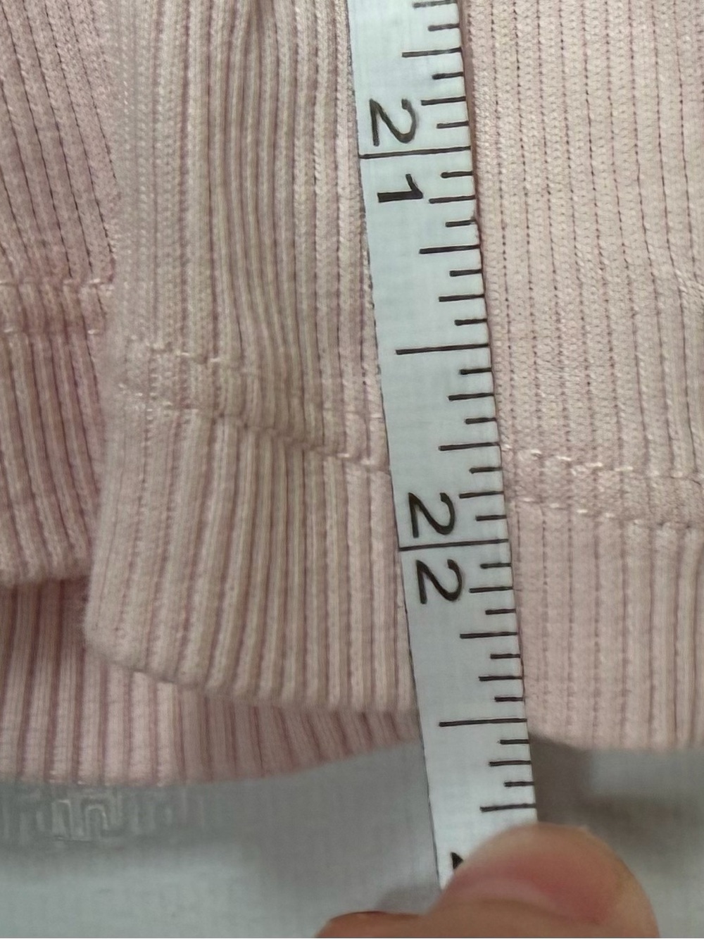 Ted Baker Rib Racerback Tank Size 0, Pale Pink - Picture 12 of 14